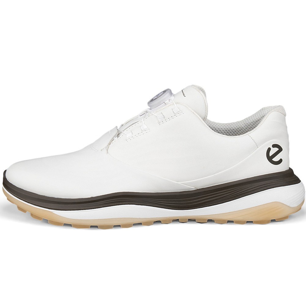 エコー（ecco）（メンズ）ゴルフシューズ LT1 BOA スパイクレス 132274 WH/TA
