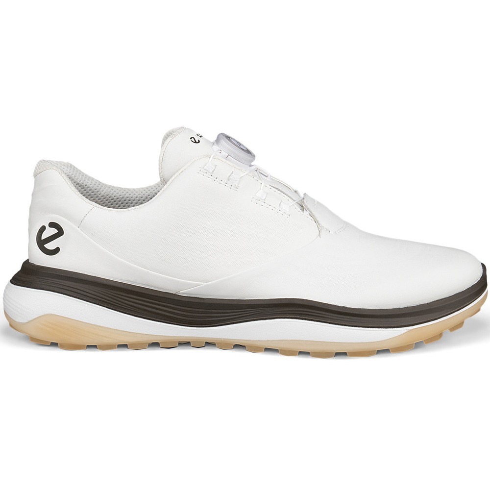 エコー（ecco）（メンズ）ゴルフシューズ LT1 BOA スパイクレス 132274 WH/TA