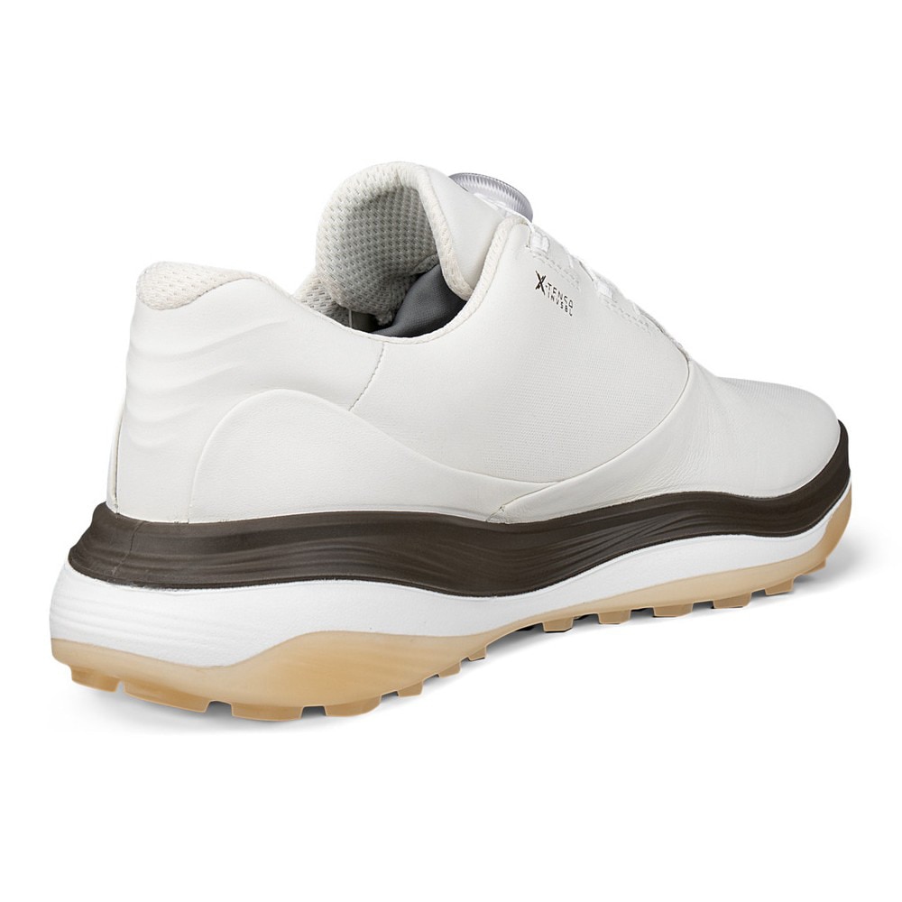エコー（ecco）（メンズ）ゴルフシューズ LT1 BOA スパイクレス 132274 WH/TA