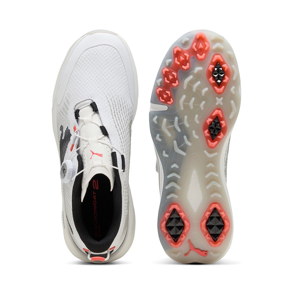 プーマ（PUMA）（メンズ）ゴルフシューズ シャドウキャットニトロ 2.0 ディスク スパイクレスシューズ 312991-01