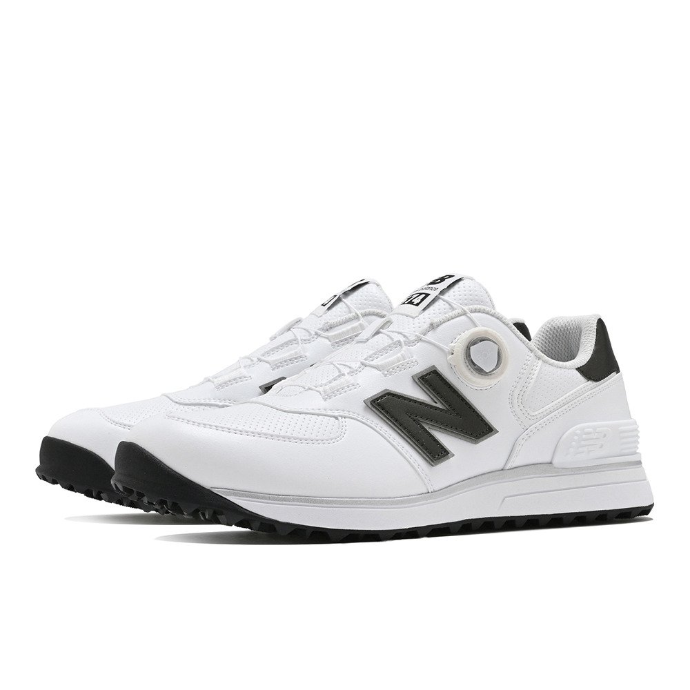 New Balance 574 ホワイト ゴルフシューズ 新品】 newbalance 574 ゴルフシューズ 27cm 靴 メンズ NB公式