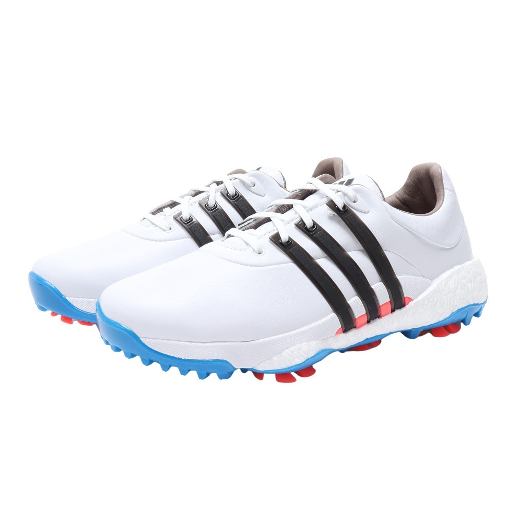 ＜ヴィクトリアゴルフ＞ ａｄｉｄａｓ（並） ゴルフシューズ ツアー360 22 GV7244WH/BL ２４．５ 113 ゴルフ画像