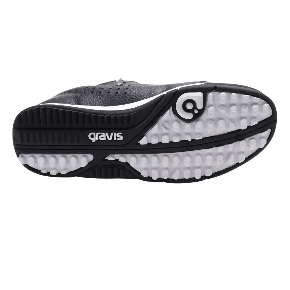 グラビス（GRAVIS）（メンズ、レディース）TARMAC-G LOW-CUT GGS-2B-SS01BLACK