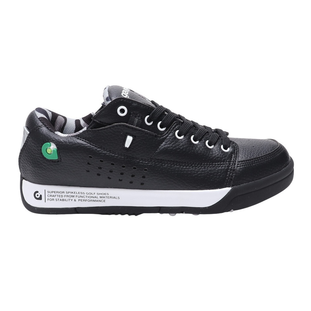 グラビス（GRAVIS）（メンズ、レディース）TARMAC-G LOW-CUT GGS-2B-SS01BLACK