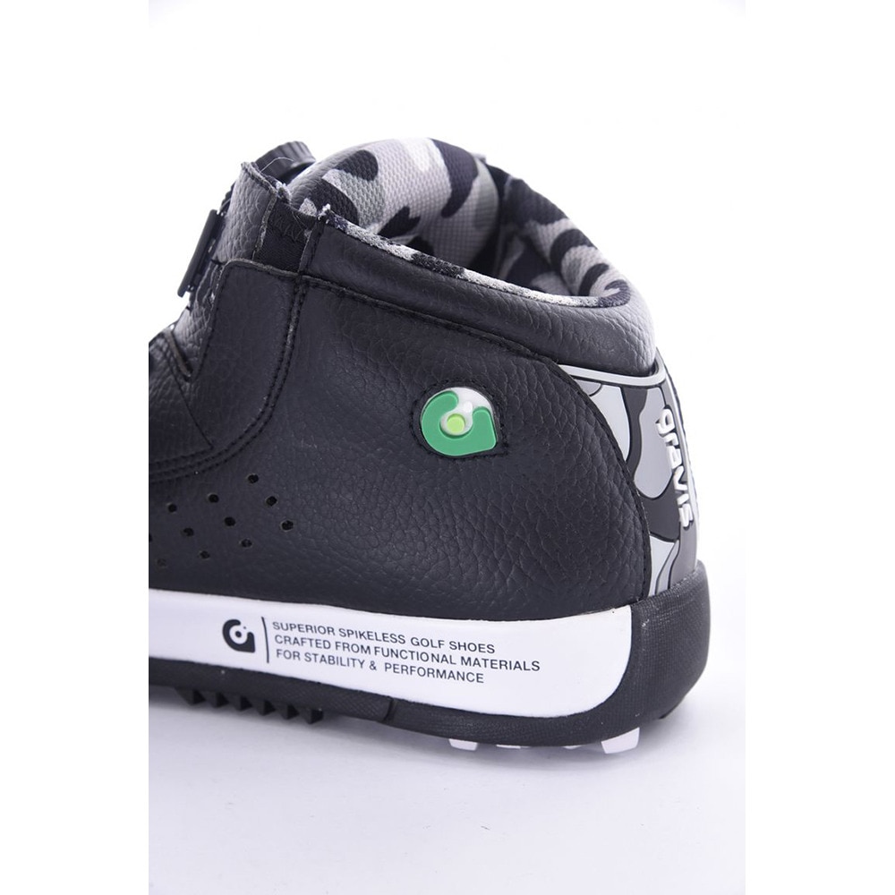 グラビス（GRAVIS）（メンズ、レディース）TARMAC-G MID-CUT DIAL GGS-2B-SS02BLACK