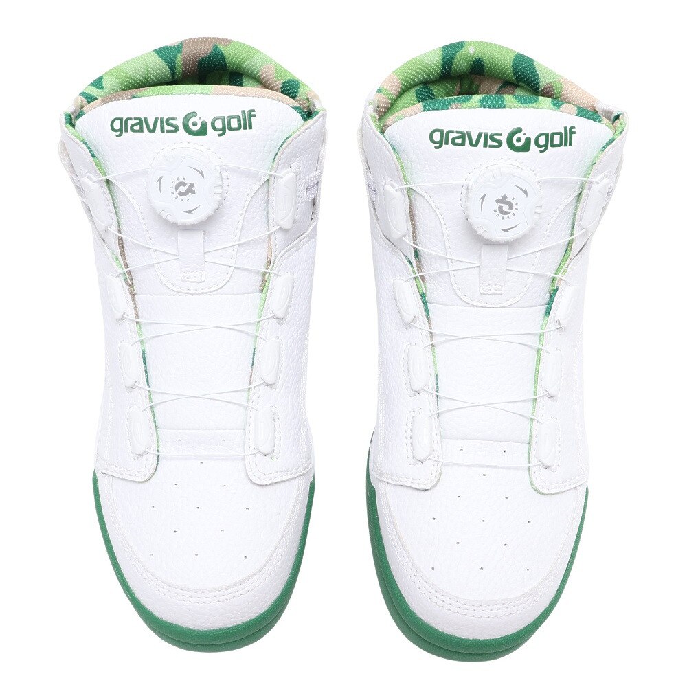 グラビス（GRAVIS）（メンズ、レディース）TARMAC-G MID-CUT DIAL GGS-2B-SS02WHITE