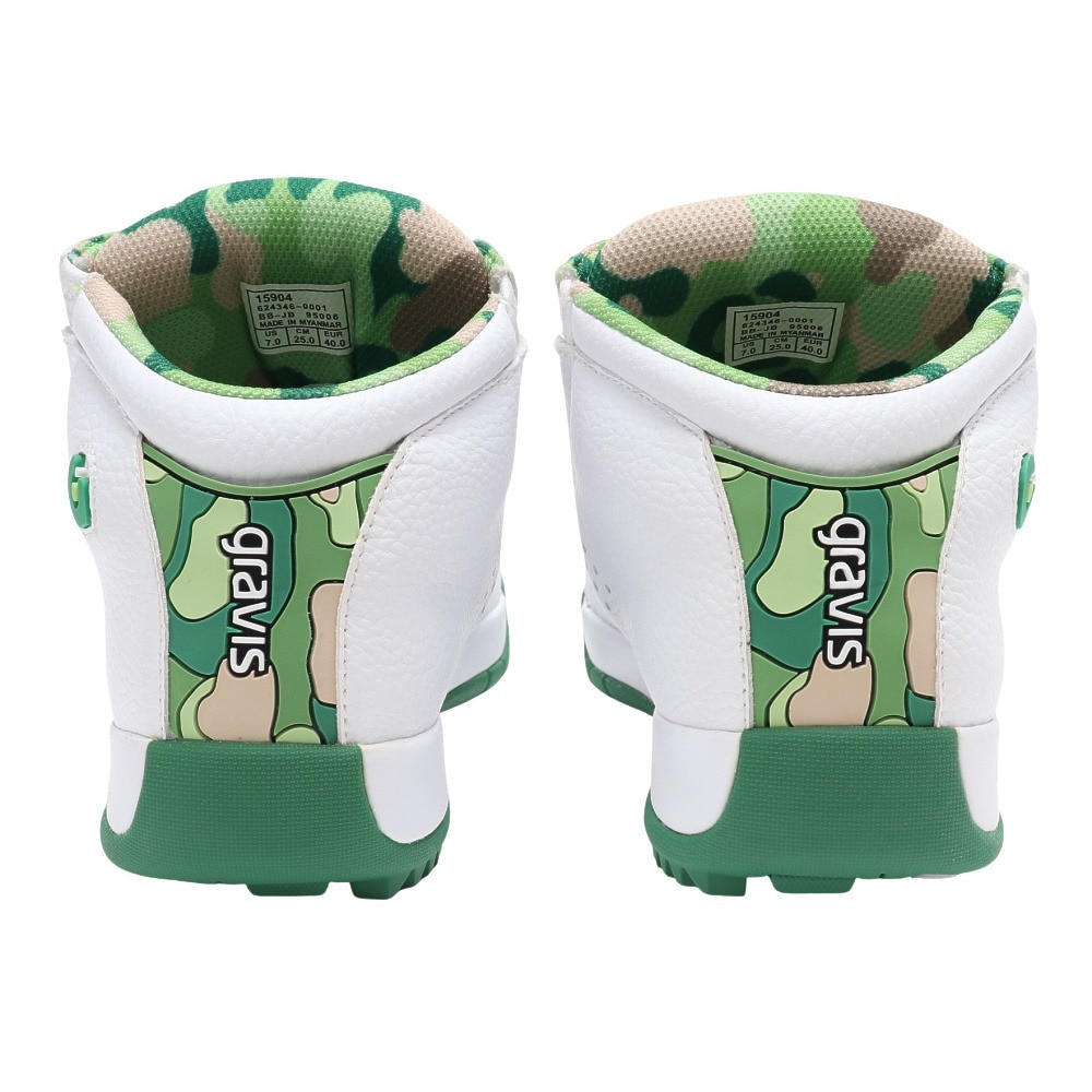 グラビス（GRAVIS）（メンズ、レディース）TARMAC-G MID-CUT DIAL GGS-2B-SS02WHITE★★★