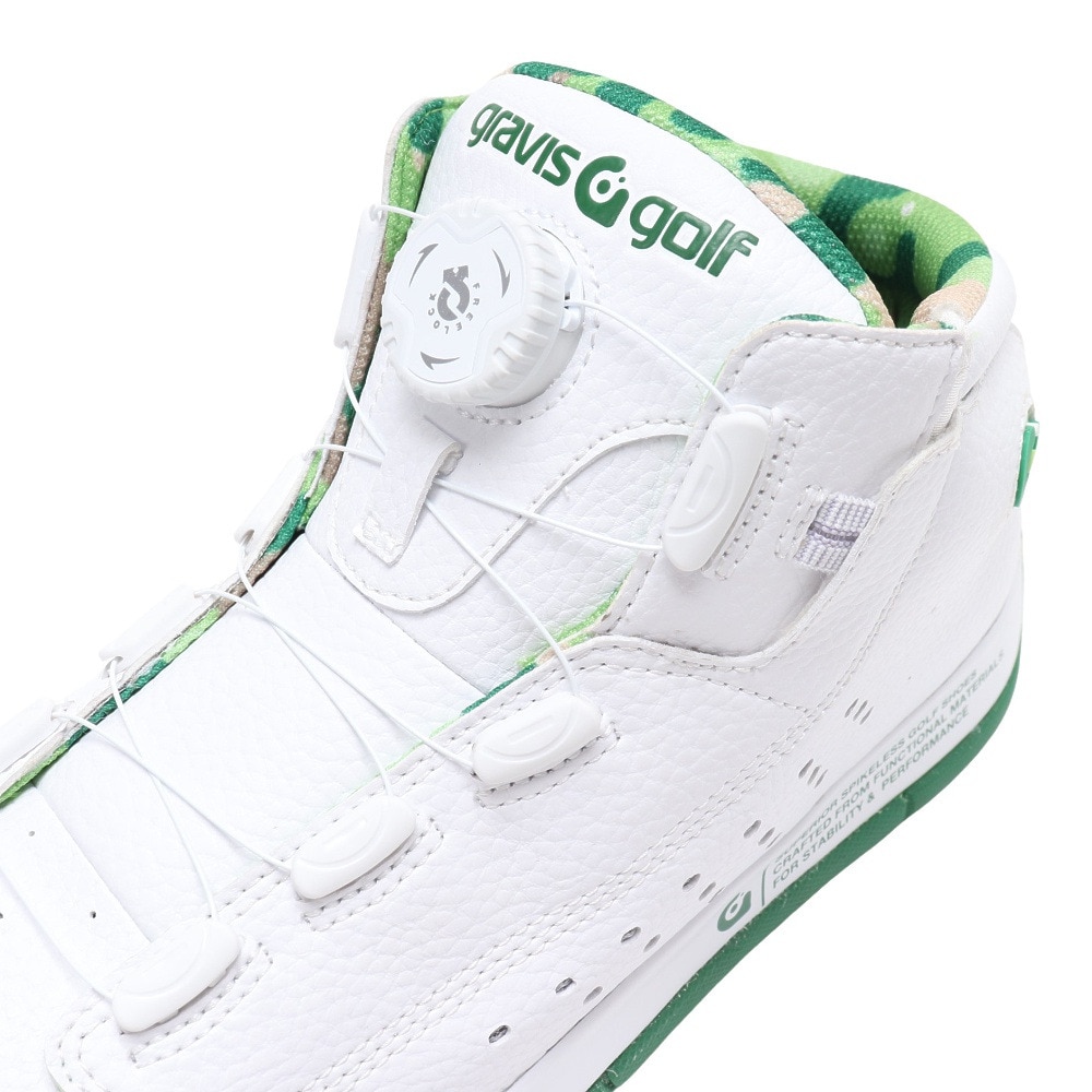 グラビス（GRAVIS）（メンズ、レディース）TARMAC-G MID-CUT DIAL GGS-2B-SS02WHITE