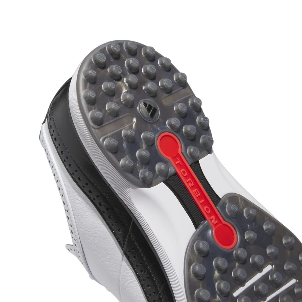アディダス（adidas）（メンズ）ゴルフシューズ モダン クラシック 80 スパイクレス MC80-ID4750WHT/BLK/RED