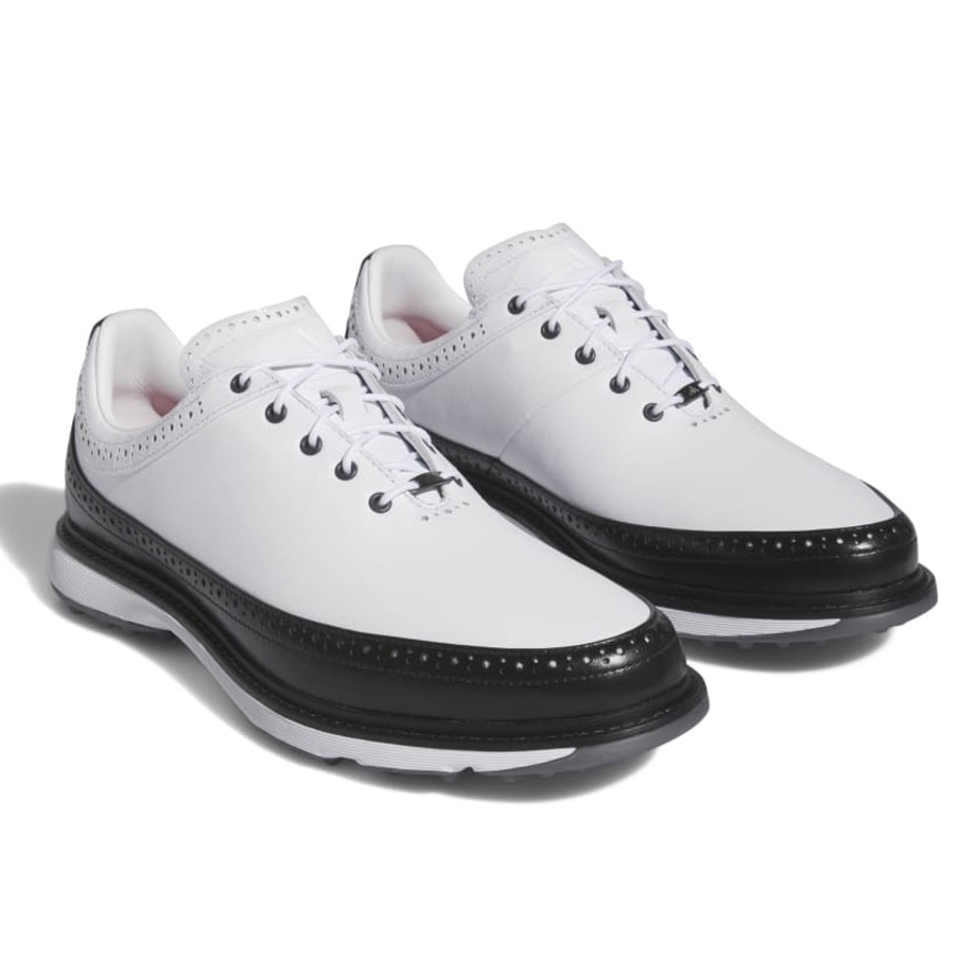 アディダス（adidas）（メンズ）ゴルフシューズ モダン クラシック 80 スパイクレス MC80-ID4750WHT/BLK/RED