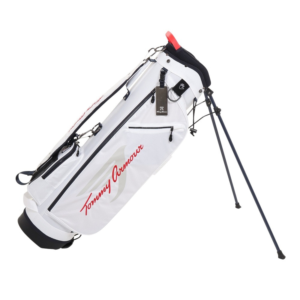 トミーアーマー（Tommy Armour）（メンズ）ゴルフ キャディバッグ スタンド式 6.0型 4分割 軽量 TAPG22Y120002 WHT