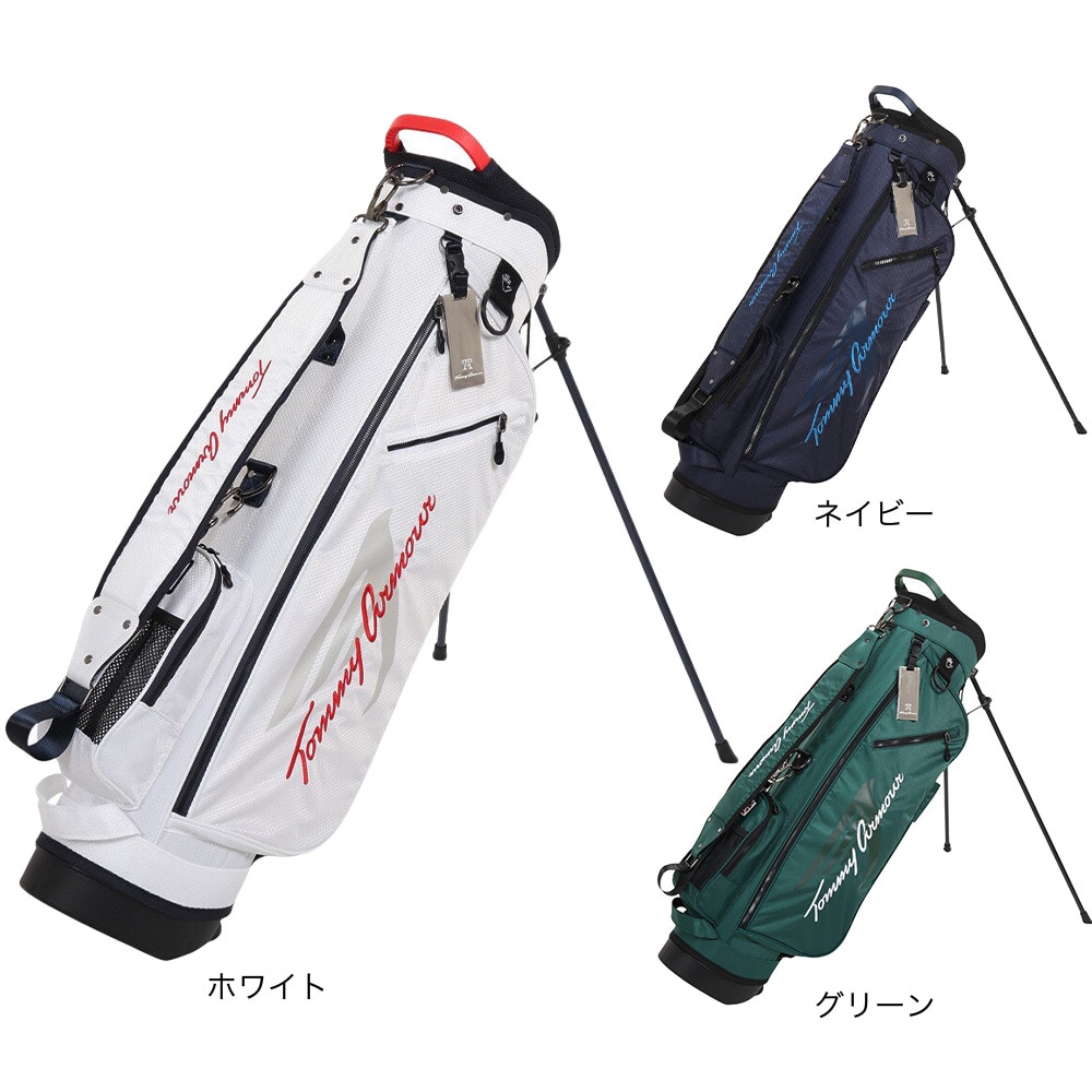 トミーアーマー（Tommy Armour）（メンズ）ゴルフ キャディバッグ スタンド式 6.0型 4分割 軽量 TAPG22Y120002 WHT