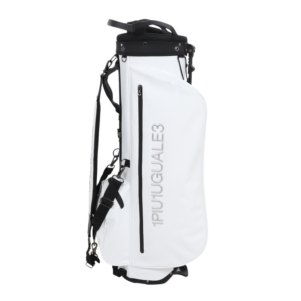 ウノ ピゥ ウノ ウグァーレ トレ（1PIU1UGUALE3）（メンズ）キャディバッグ 113 GOLF STAND CADDIE BAG GRG137 WHT