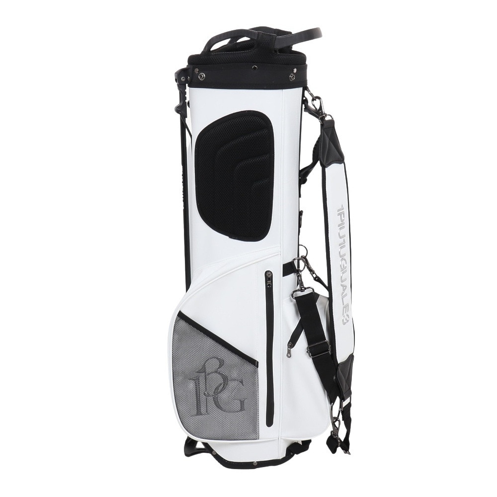 ウノ ピゥ ウノ ウグァーレ トレ（1PIU1UGUALE3）（メンズ）キャディバッグ 113 GOLF STAND CADDIE BAG GRG137 WHT