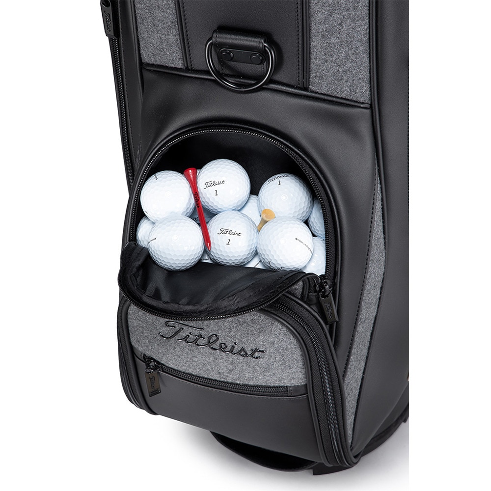 タイトリスト（TITLEIST）（メンズ）ゴルフ キャディバッグ カート式 8.5型 フォールコレクション CH TB22FCBJ-2