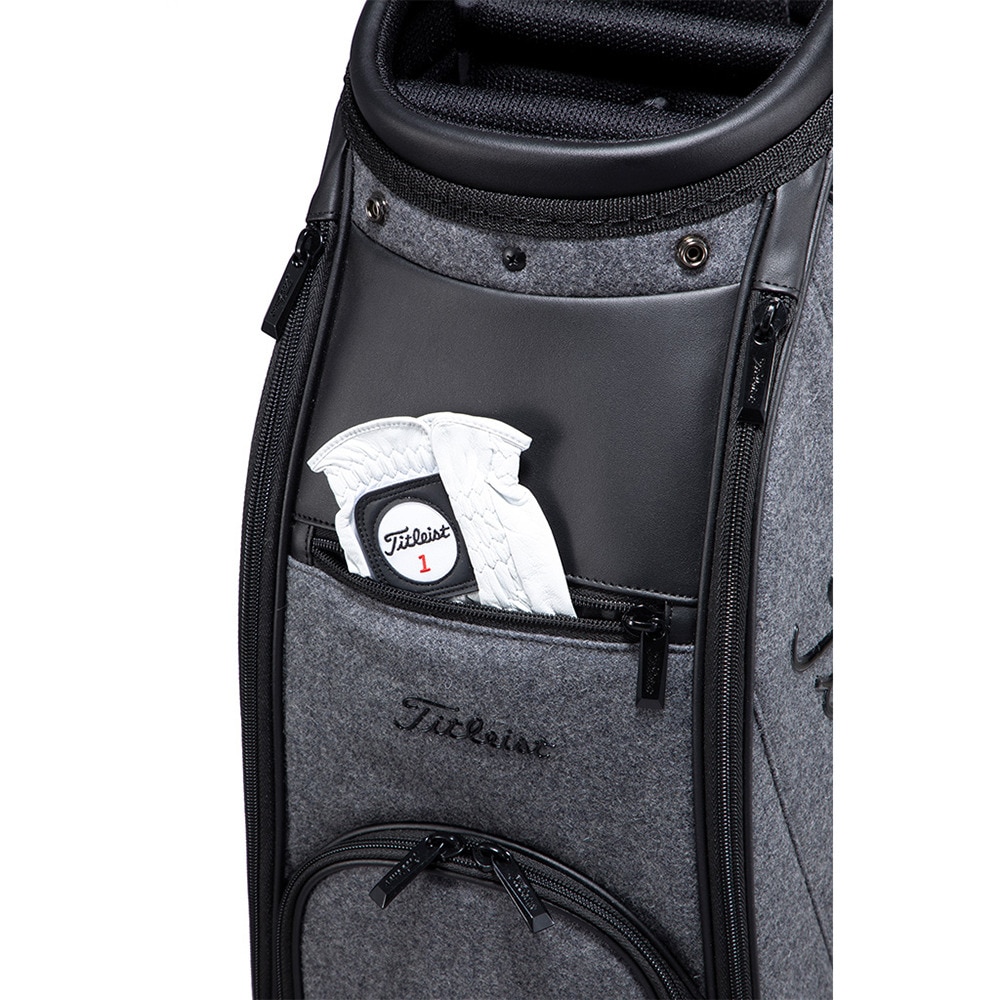 タイトリスト（TITLEIST）（メンズ）ゴルフ キャディバッグ カート式 8.5型 フォールコレクション CH TB22FCBJ-2