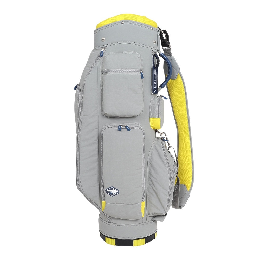 フィドラ（FIDRA）（メンズ、レディース）ゴルフ カートタイプ キャディバッグ 8.5型 6分割 FD5TNC01 GRY