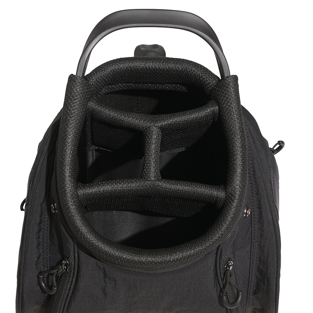 アディダス（adidas）（メンズ）スリーストライプス コーデュラ 軽量 カートキャディバッグ KVH34-JE7152BLK