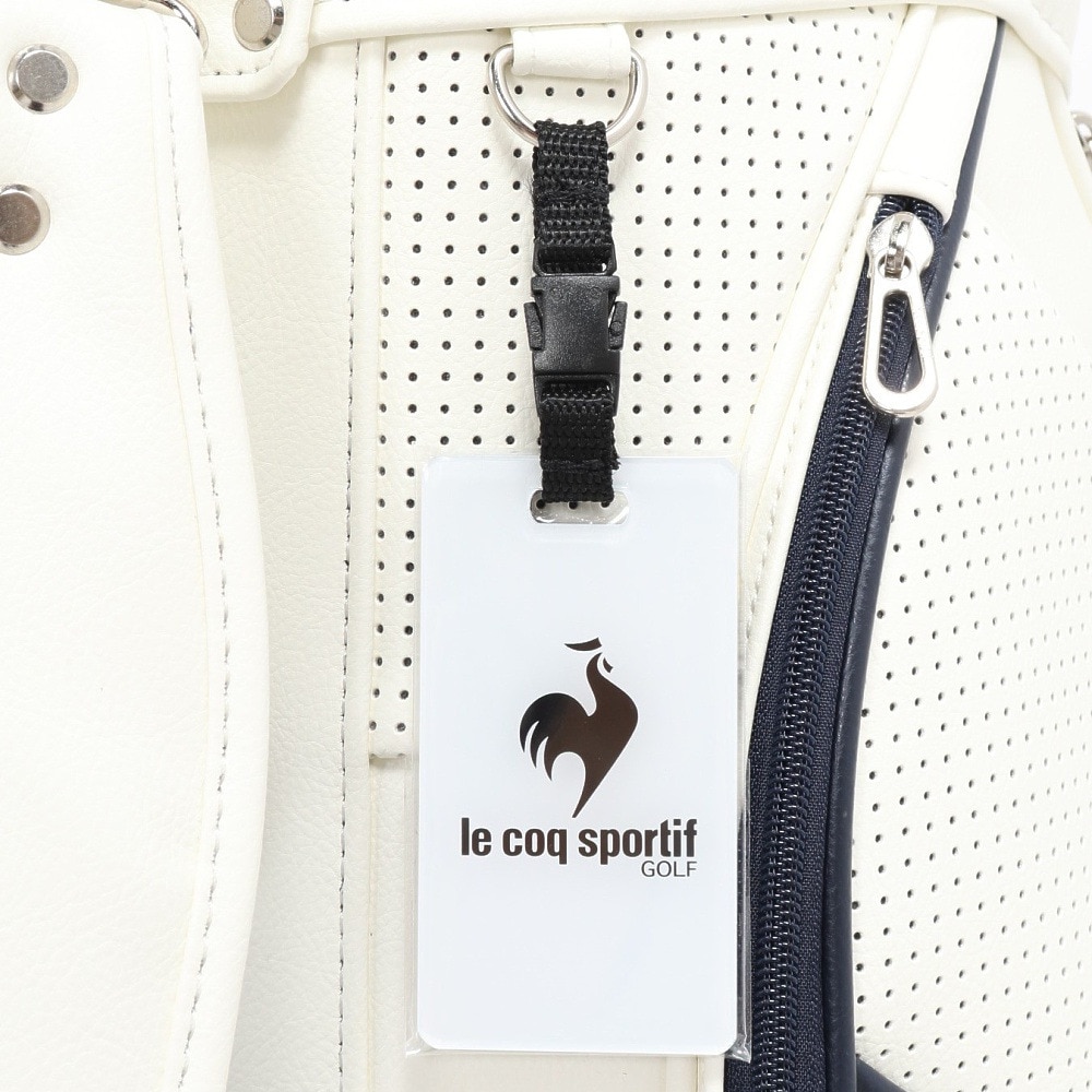 ルコックスポルティフ（lecoqsportif）（メンズ、レディース）キャディバッグ 8.5型 取り外し可能キャスター付き LG5FCB00U WH00