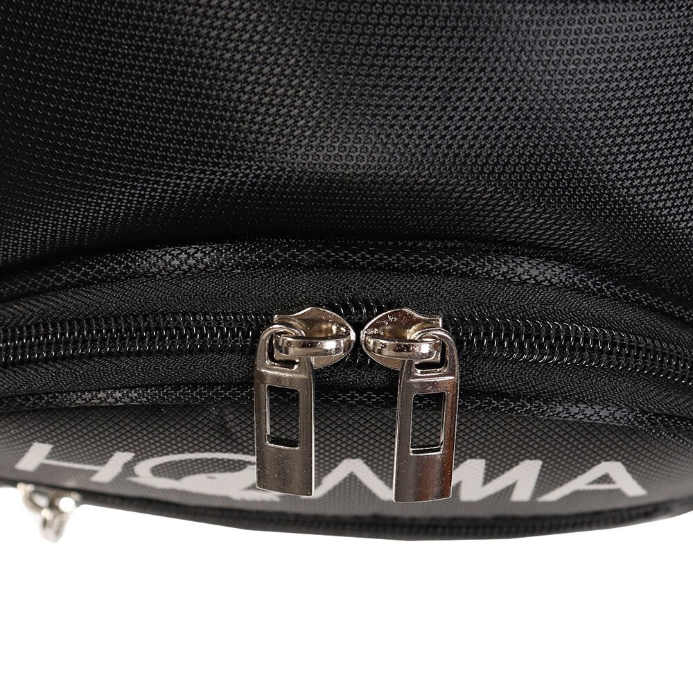 本間ゴルフ（HONMA）（メンズ）ゴルフ キャディバッグ カート式 9型 5分割 CB1951-BK ネームタグ&フードカバー付 軽量