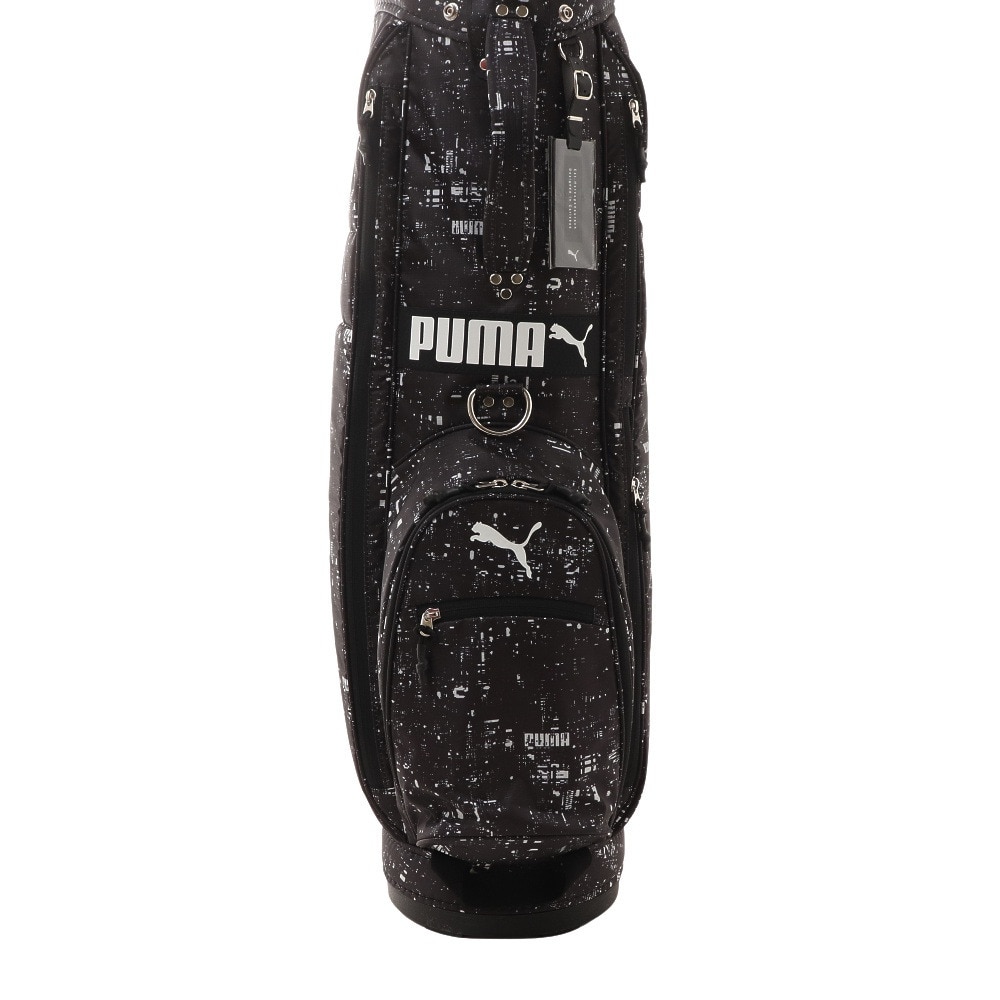 プーマ（PUMA）（メンズ、レディース）カート式 8.5型 6分割 NIGHT DIGI キャディバッグ 867854-01