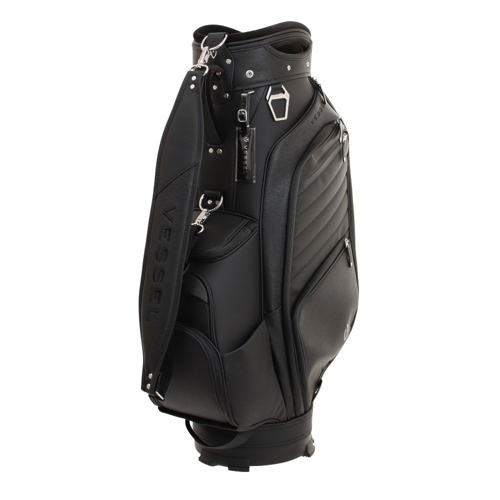 ベゼル（VESSEL）（メンズ）ゴルフ キャディバッグ カート式 9型 6分割 