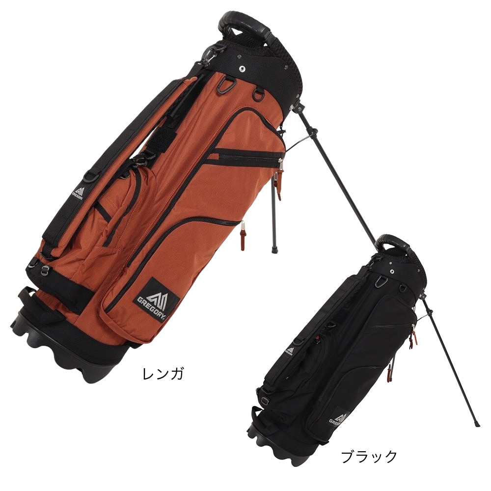 グレゴリー（GREGORY）（メンズ）ゴルフ キャディバッグ スタンド式 9型 6分割 軽量 クラシック 1419421768-ラスト