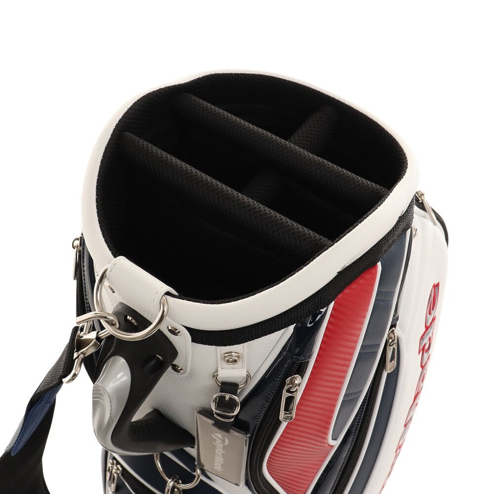 テーラーメイド（TAYLORMADE）（メンズ）ゴルフ キャディバッグ カート式 9.5型 TM22 スポーツモダンキャディバッグ  TD267-N92882