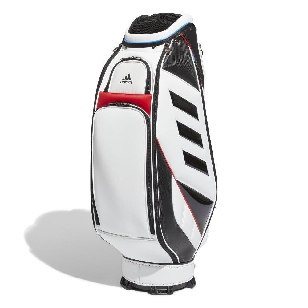 アディダス｜アディダス（adidas）（メンズ）ゴルフ 9.5型 4分割 カート式 スリーバー キャディバッグ DI849-HA3205W/BK -  ゴルフ用品はヴィクトリアゴルフ