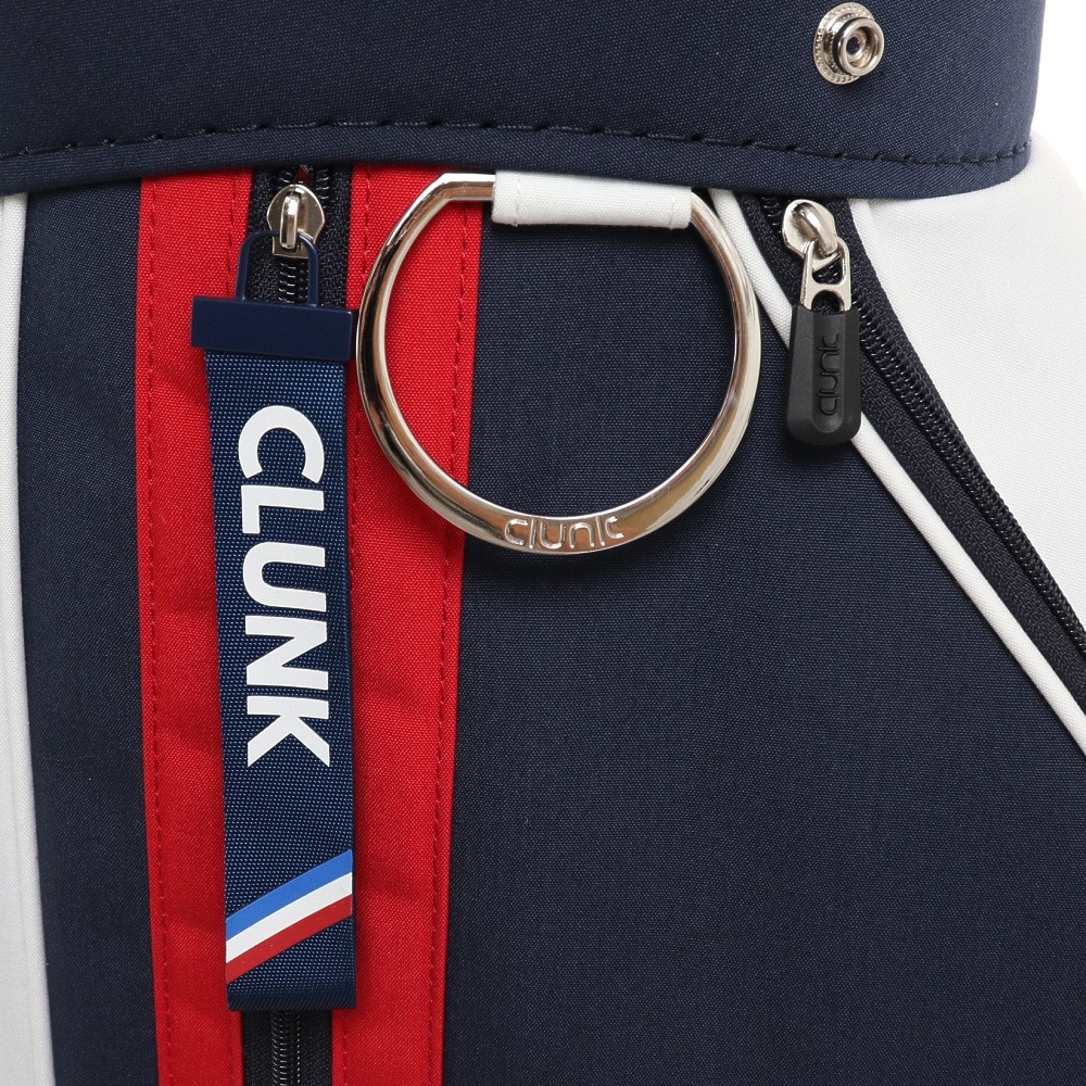 クランク（CLUNK）（メンズ）ゴルフ キャディバッグ 9型 5分割 撥水   シートリコ CL5MNC01 NVY