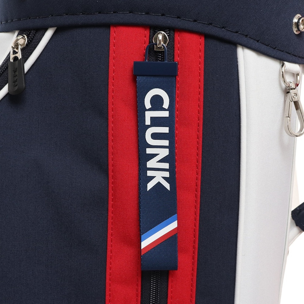 クランク（CLUNK）（メンズ）ゴルフ キャディバッグ 9型 5分割 撥水   シートリコ CL5MNC01 NVY