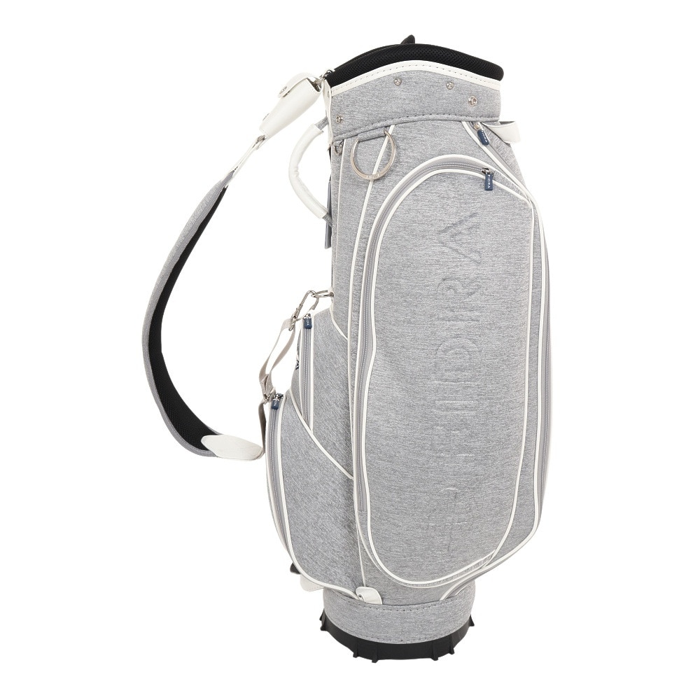 フィドラ（FIDRA）（メンズ）ゴルフ キャディバッグ カート式 9型 5分割 スウェット  FD5MNC01 WHT