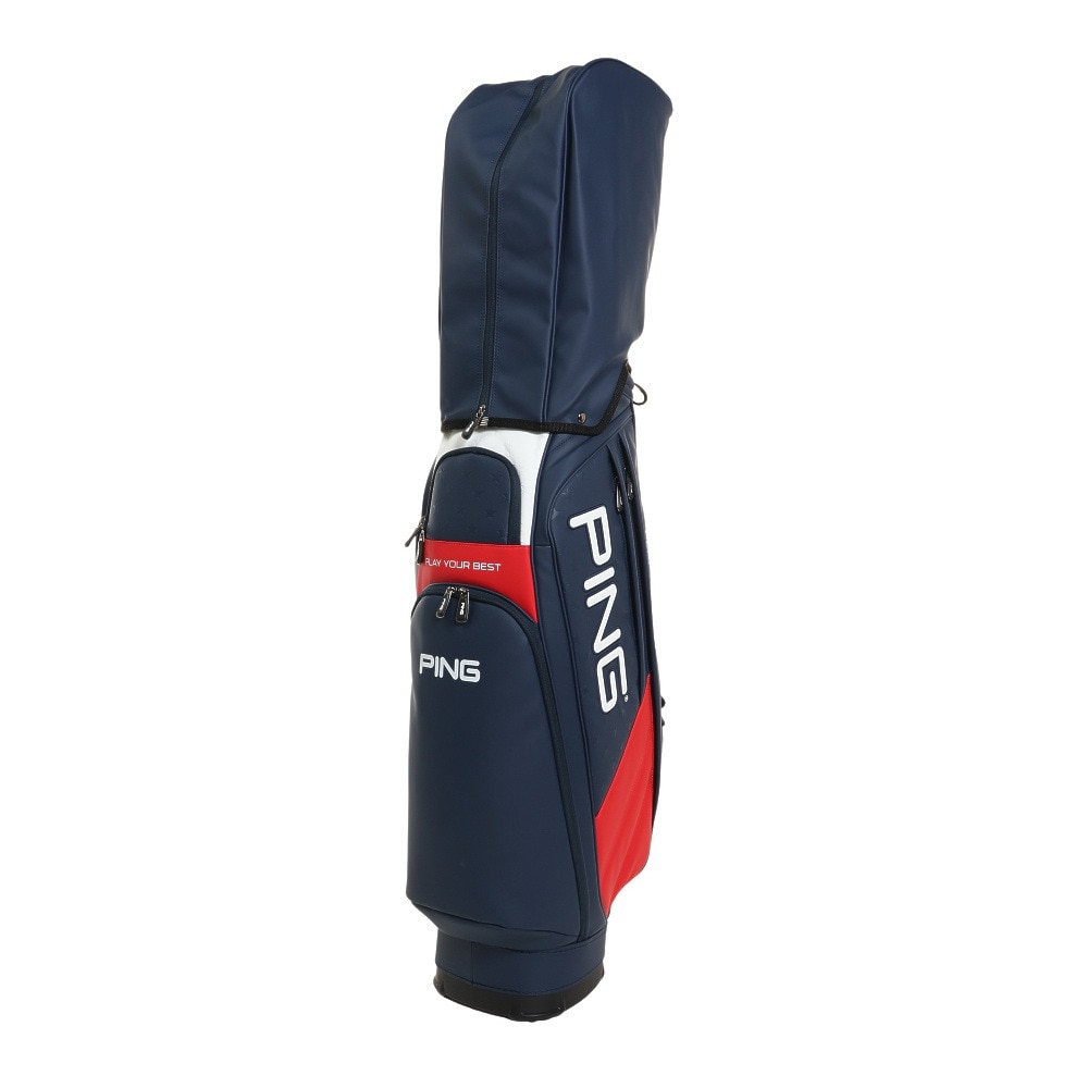 ピン（PING）（メンズ）ゴルフ キャディバッグ カート式 9.5型 5分割 USA NAVY 36232 CB-P222