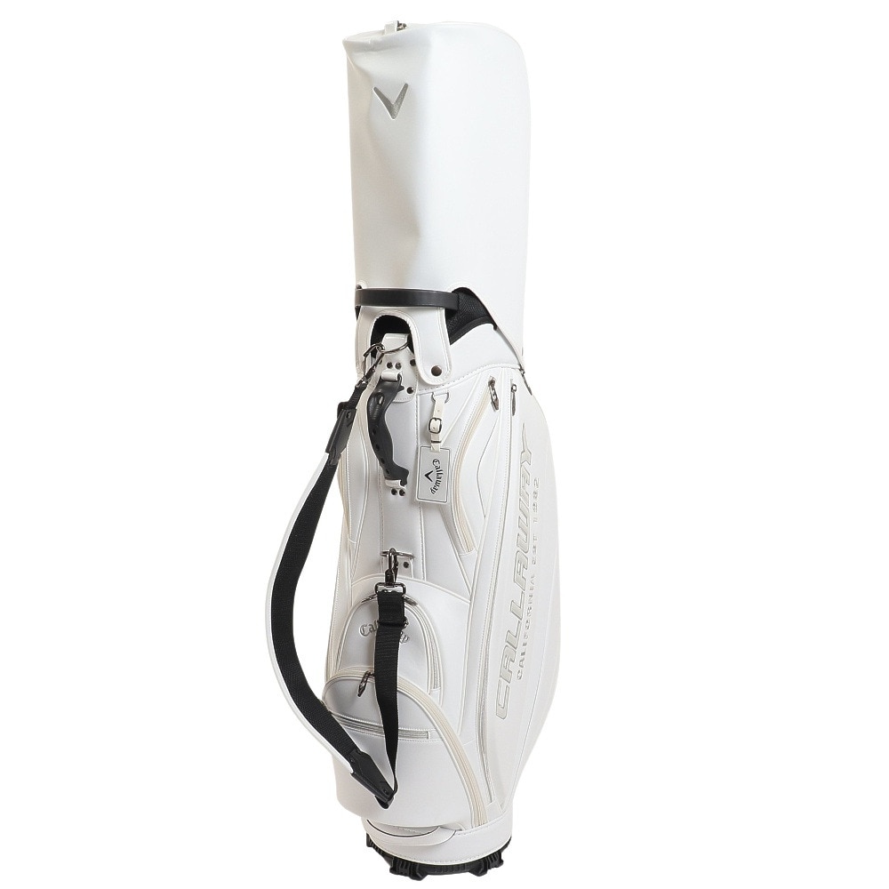 キャロウェイ（CALLAWAY）（メンズ）ゴルフ キャディバッグ カート式 9.5型 4分割 5122805 CB SPL-I WT FW 22