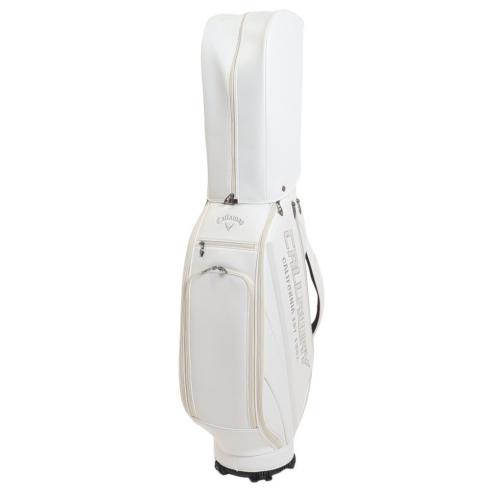 キャロウェイ（CALLAWAY）（メンズ）ゴルフ キャディバッグ カート式 9.5型 4分割 5122805 CB SPL-I WT FW 22