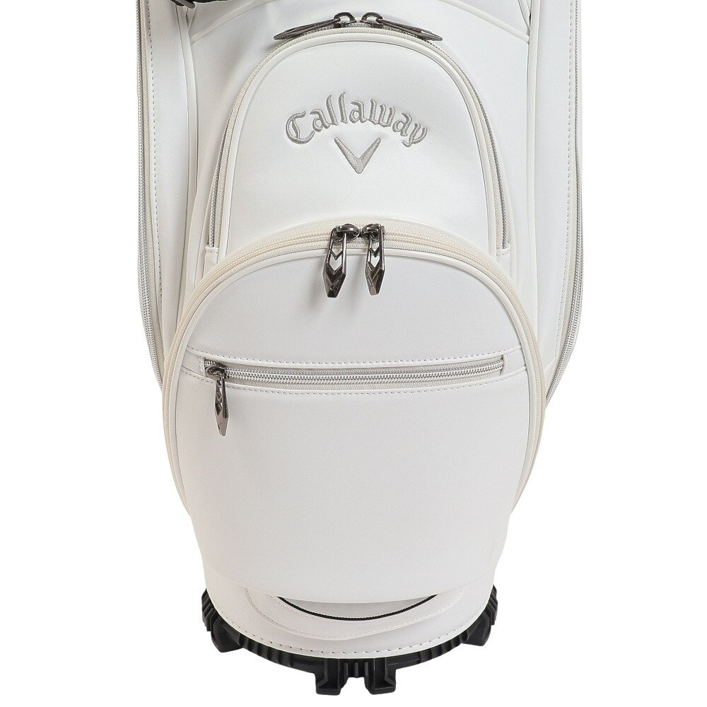 キャロウェイ（CALLAWAY）（メンズ）ゴルフ キャディバッグ カート式 9.5型 4分割 5122805 CB SPL-I WT FW 22