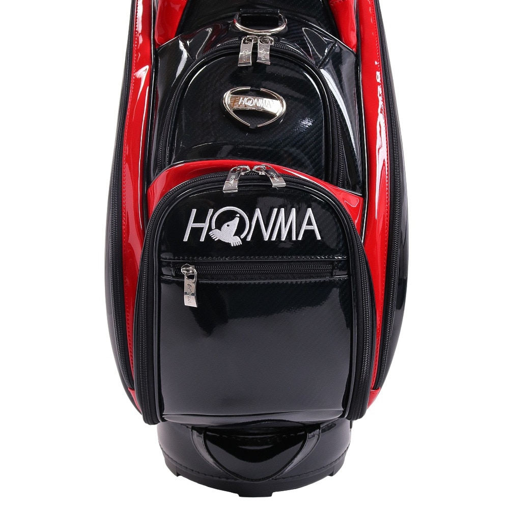 本間ゴルフ（HONMA）（メンズ）ゴルフ 9.5型 5分割 キャディバッグ プロツアー レプリカ WHOR 9.5INCH CB12203 0002  BK