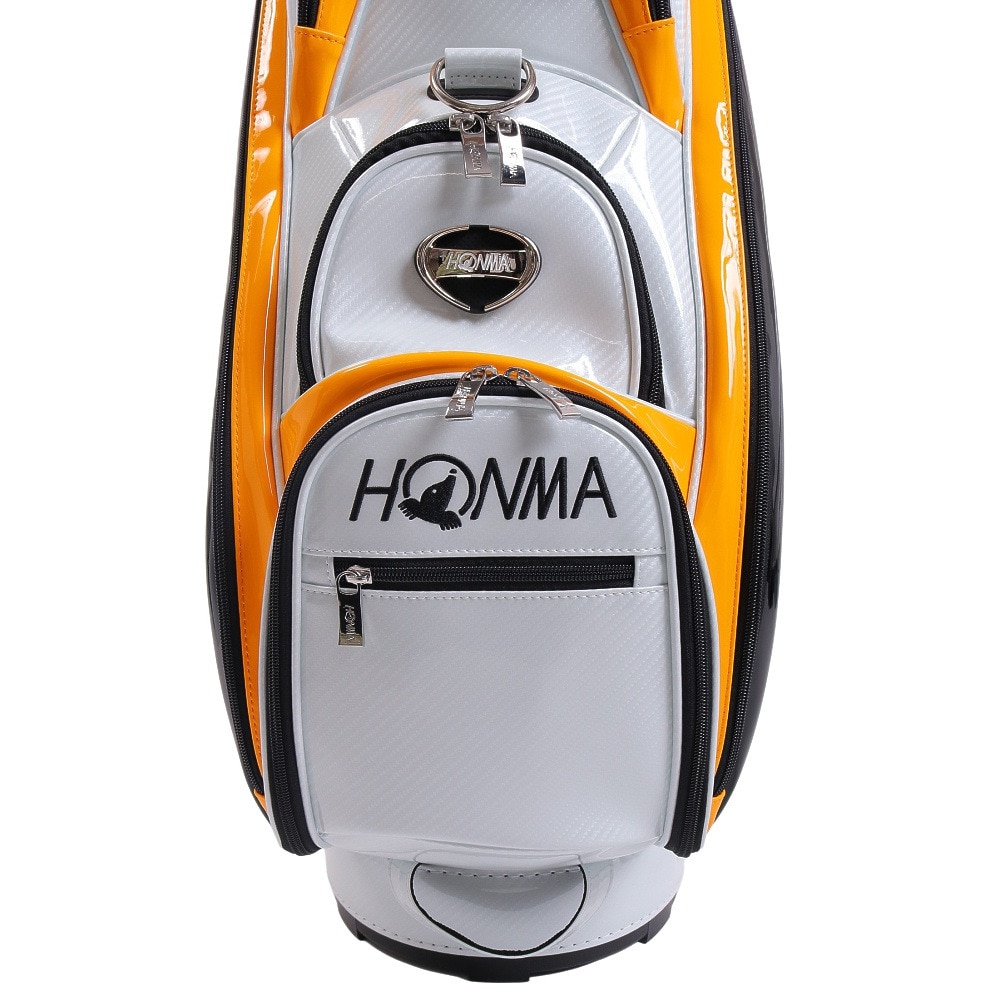 本間ゴルフ（HONMA）（メンズ）ゴルフ キャディバッグ カート式 9.5型 5分割 プロツアー レプリカ WHOR 9.5INCH CB12203  0136