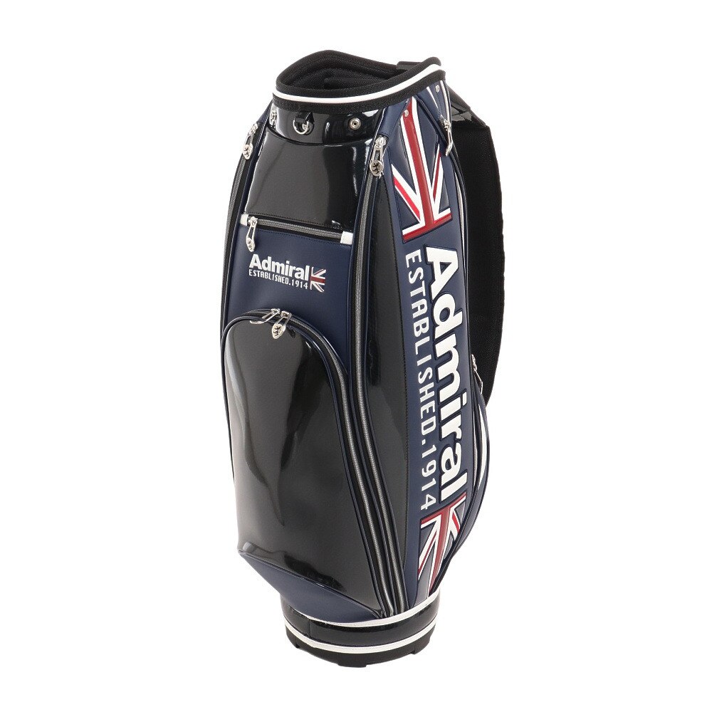 アドミラル ゴルフ（Admiral GOLF）（メンズ）ゴルフ キャディバッグ カート式 9型 5分割 スポーツ カート ADMG2AC4-NVY