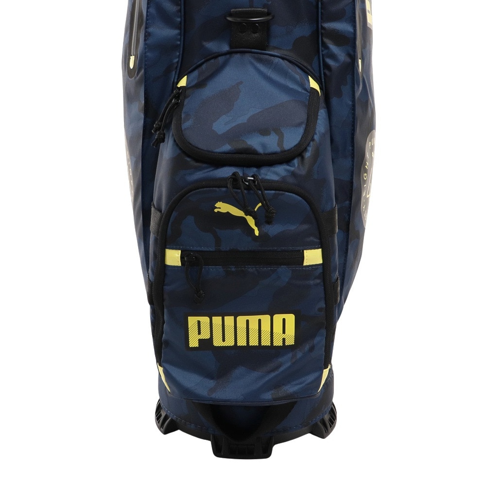 プーマ（PUMA）（メンズ）ゴルフ キャディバッグ カート式 9.5型 6分割 グラフィック カート CB 079717-02