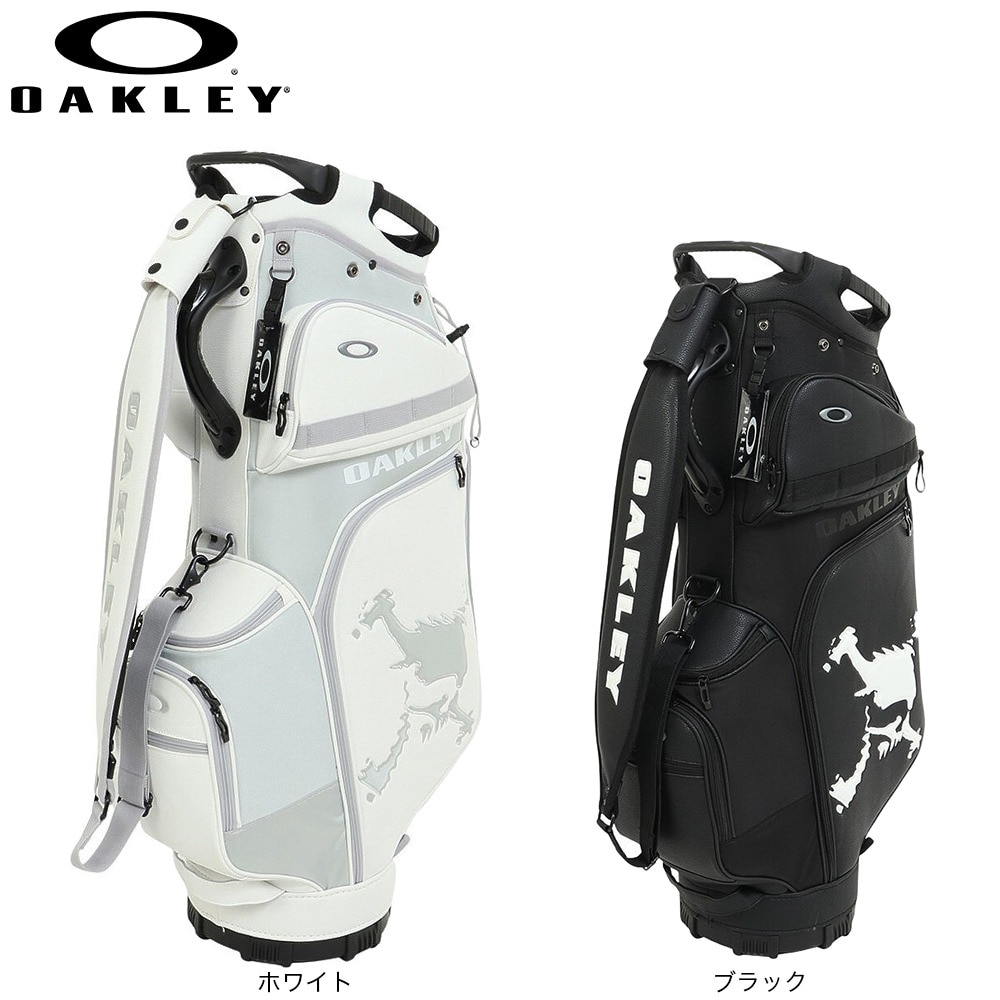 オークリー（OAKLEY）（メンズ）ゴルフ キャディバッグ カート式 9.5型 5分割 SKULL GOLF BAG 17.0 FOS901372-02E