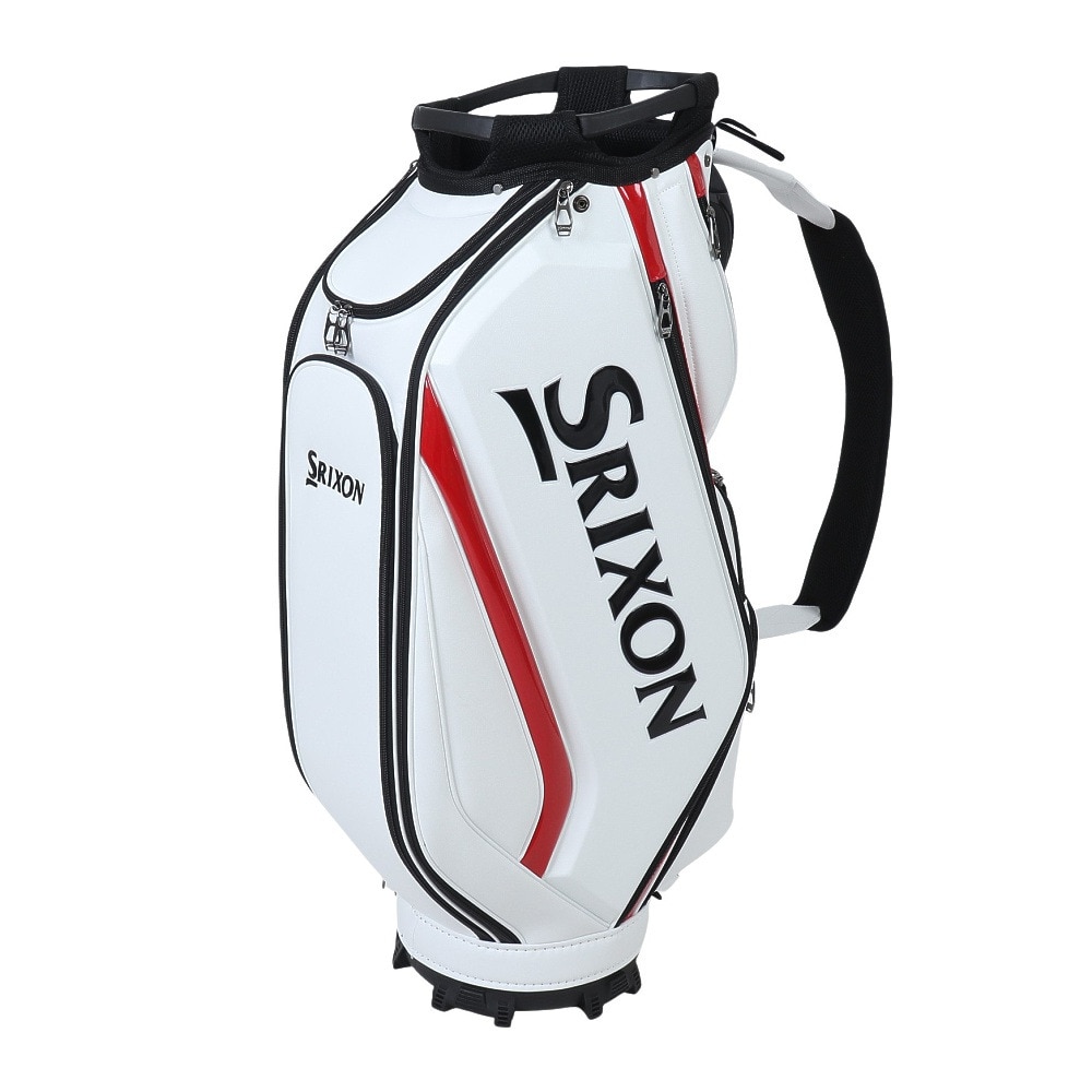 スリクソン（SRIXON）（メンズ）ゴルフ キャディバッグ カート式 10型 4分割 GGC-S188 WHT