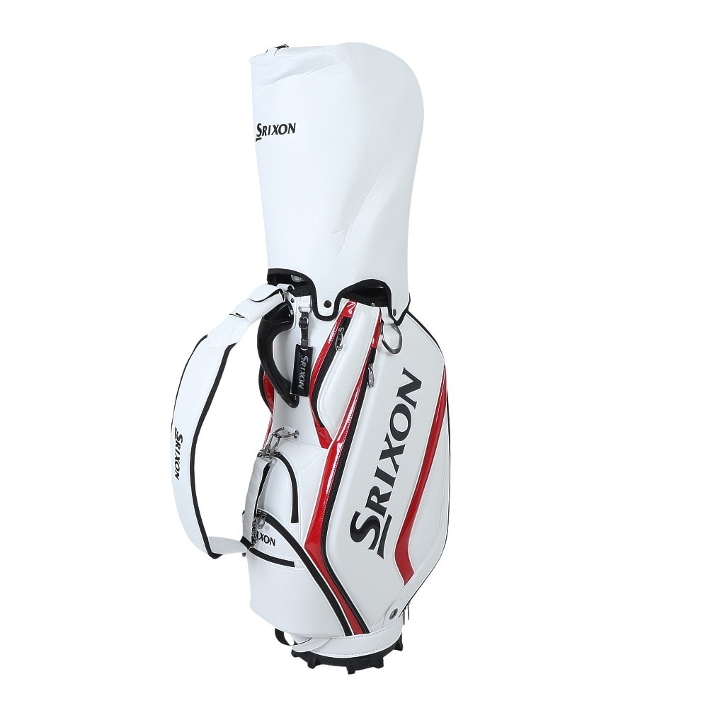 スリクソン（SRIXON）（メンズ）ゴルフ キャディバッグ カート式 10型 4分割 GGC-S188 WHT