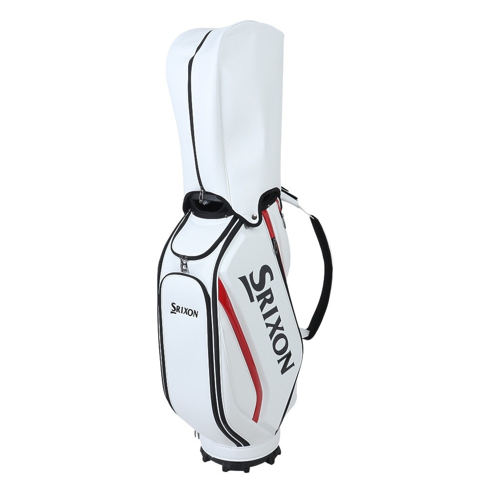 スリクソン（SRIXON）（メンズ）ゴルフ キャディバッグ カート式 10型 4分割 GGC-S188 WHT