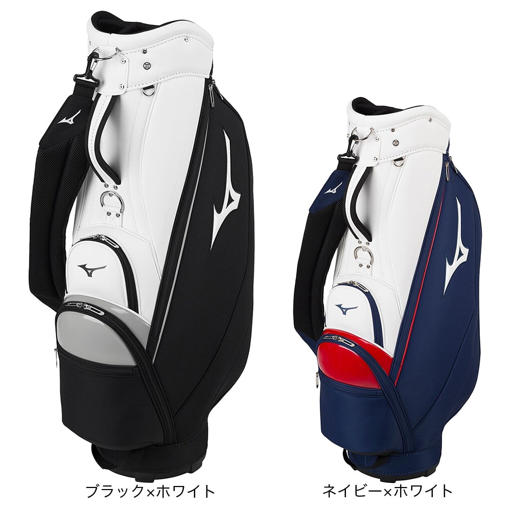 ミズノ（MIZUNO）（メンズ）ゴルフ キャディバッグ カート式 9.5型 5分割 軽量 SP 5LJC230201