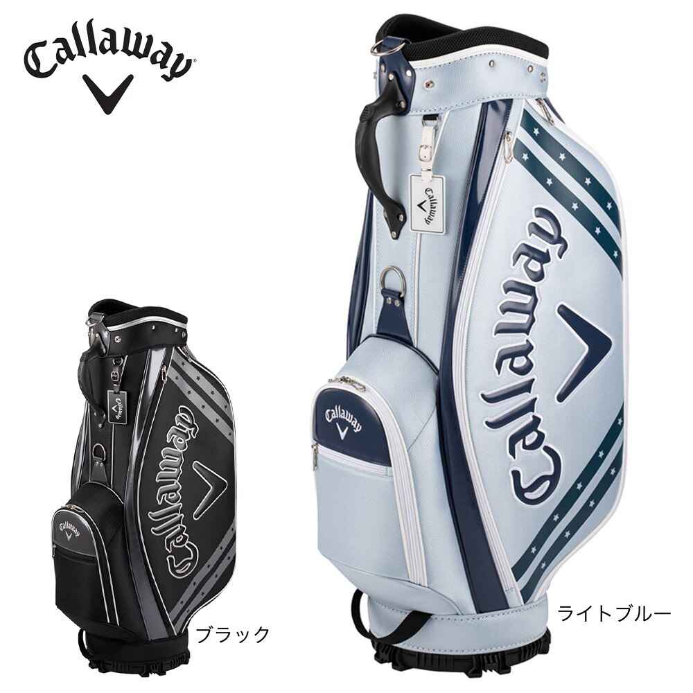 キャロウェイ（CALLAWAY）（メンズ）ゴルフ キャディバッグ カート式 9型 5分割 スポーツ 5123239 CB SPORT BK 23