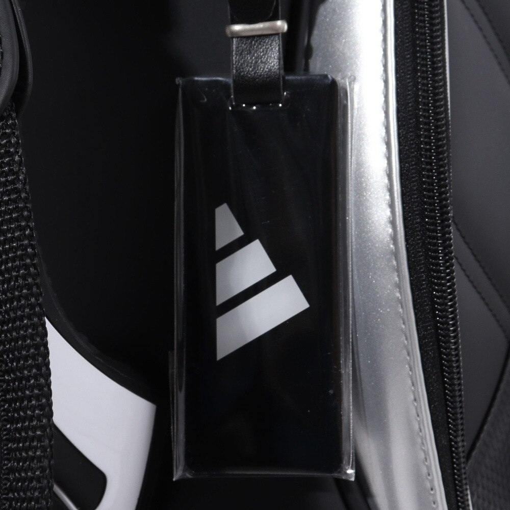 アディダス（adidas）（メンズ）ゴルフ キャディバッグ カート式 9.5型 6分割 パフォーマンスロゴ キャディバッグ NMH90-HT6819BK