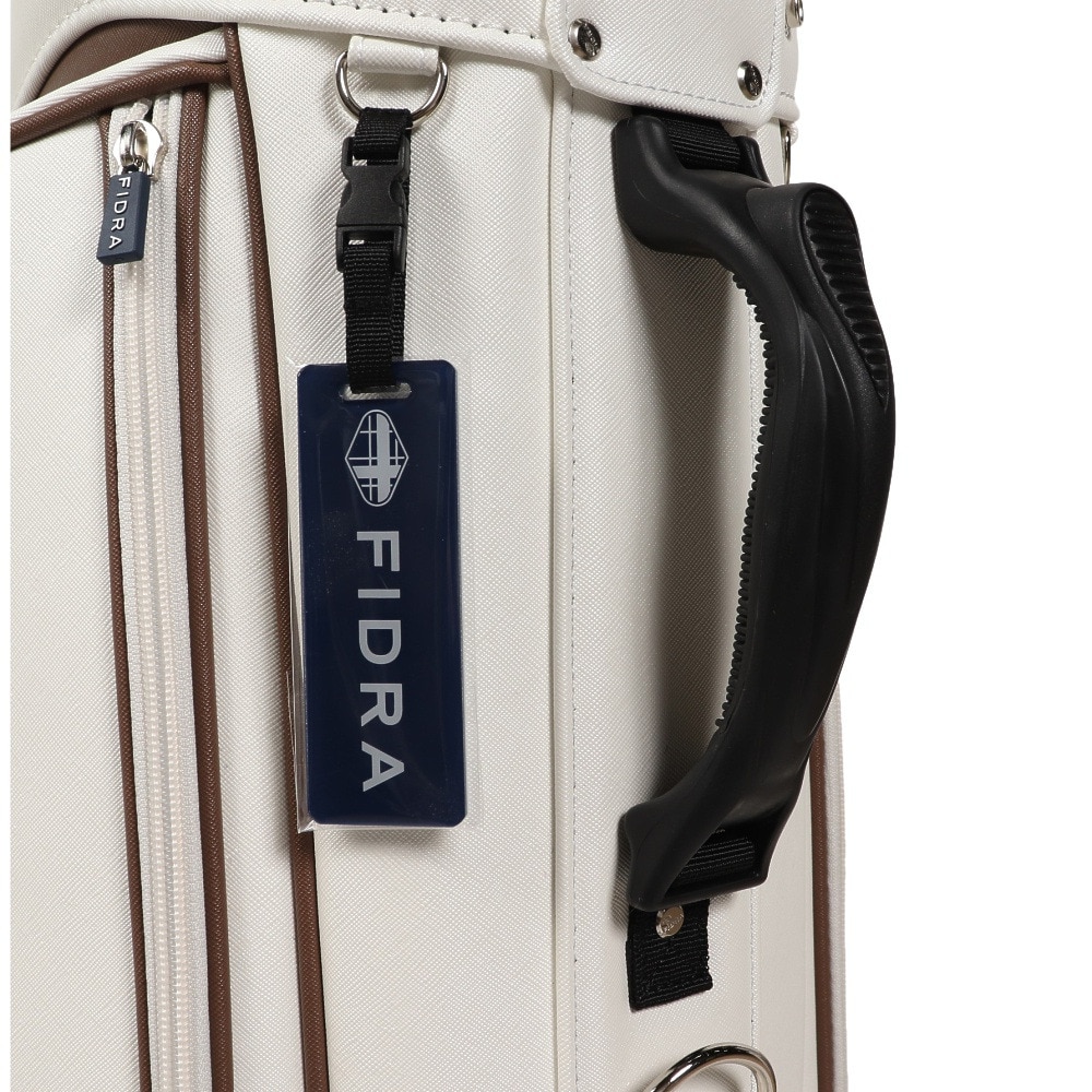 フィドラ（FIDRA）（メンズ）ゴルフ キャディバッグ スタンド式 9.5型 6分割 2TONE FD5PNC17 BRN