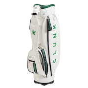 (メンズ)ゴルフ キャディバッグ カート式 9型 5分割 SHIBAFUシリーズ CB 9 CL5PNC53 WHT