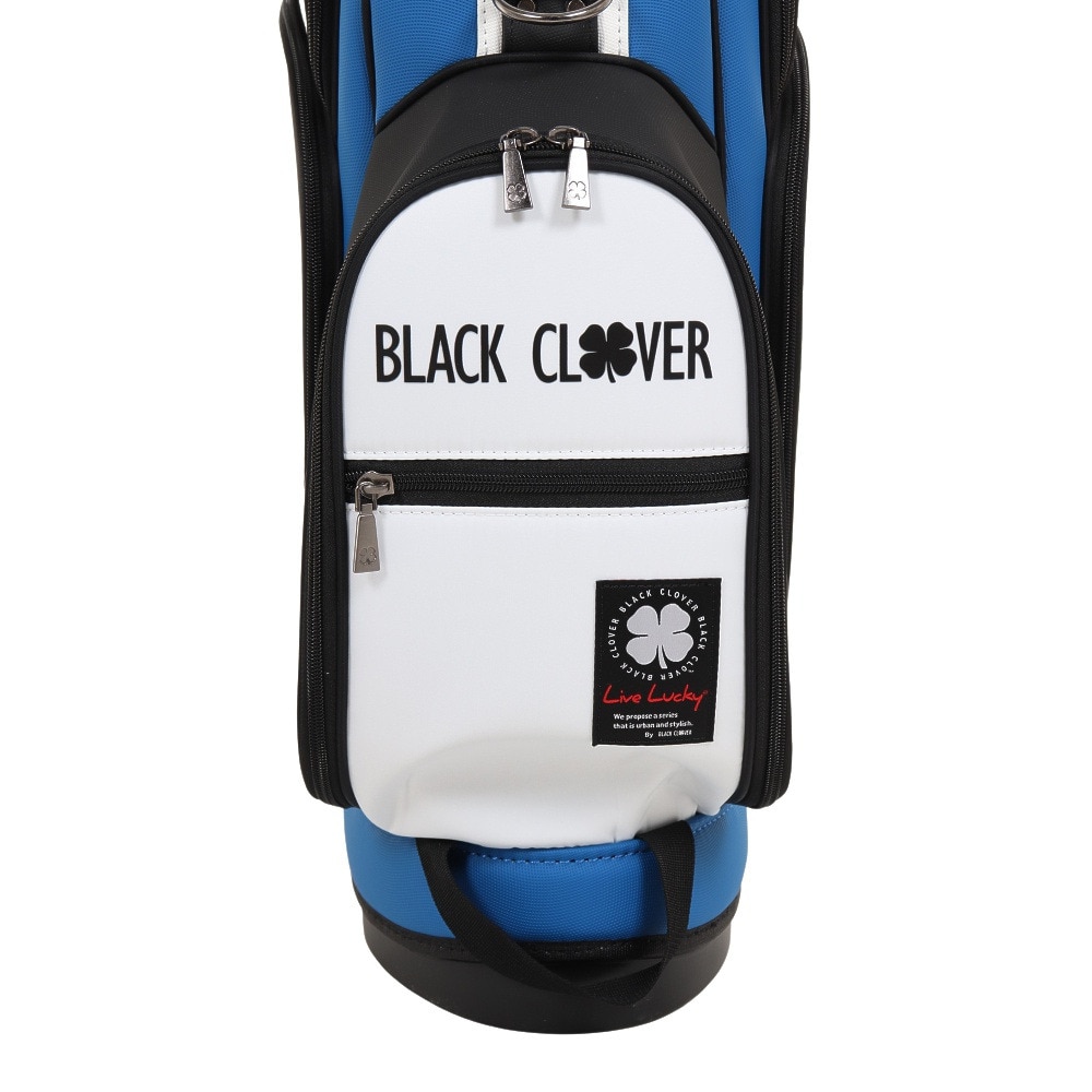 ブラッククローバー（Black Clover）（メンズ）ゴルフ キャディバッグ スタンド式 9型 6分割 アーバンシリーズ BA5PNC01 BLU
